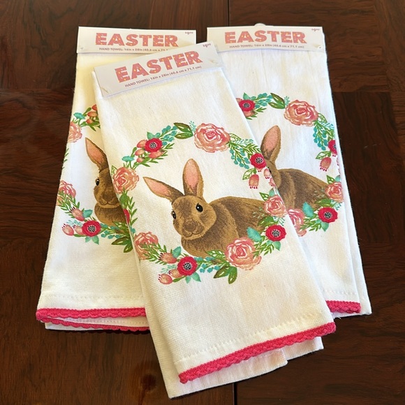 100% Cotton Easter Hand Towel Bundle *NWT* - Picture 8 of 12